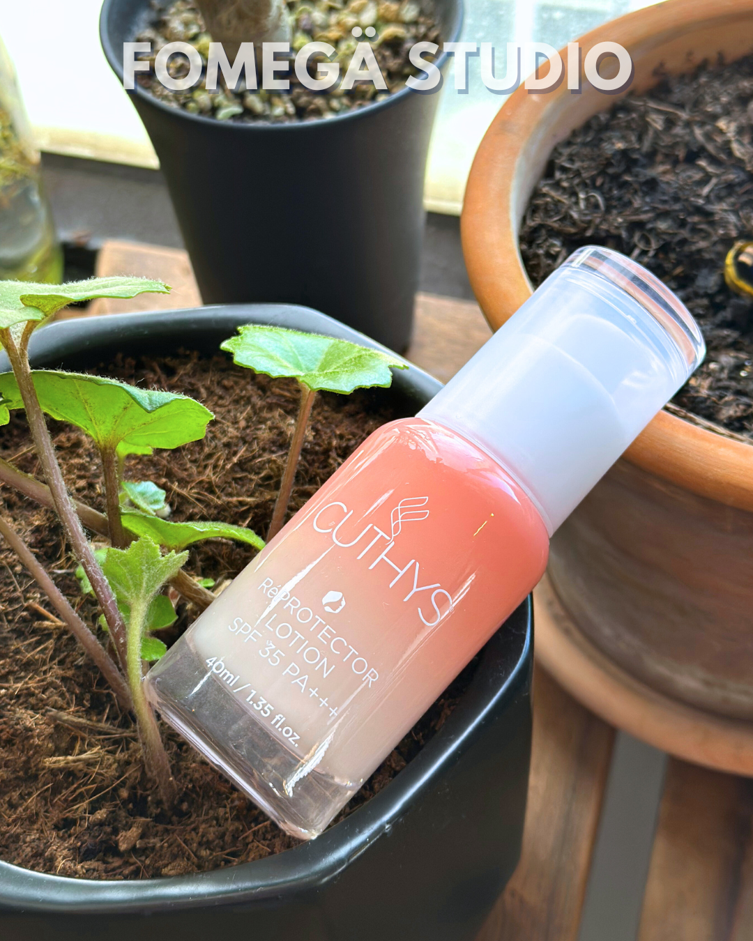 REPROTRCTOR LOTION SPF35 PA++++ 美肌水光物理性防曬(40ml) + PURE ROSE OIL 玫瑰幹細胞精華油(10ml)