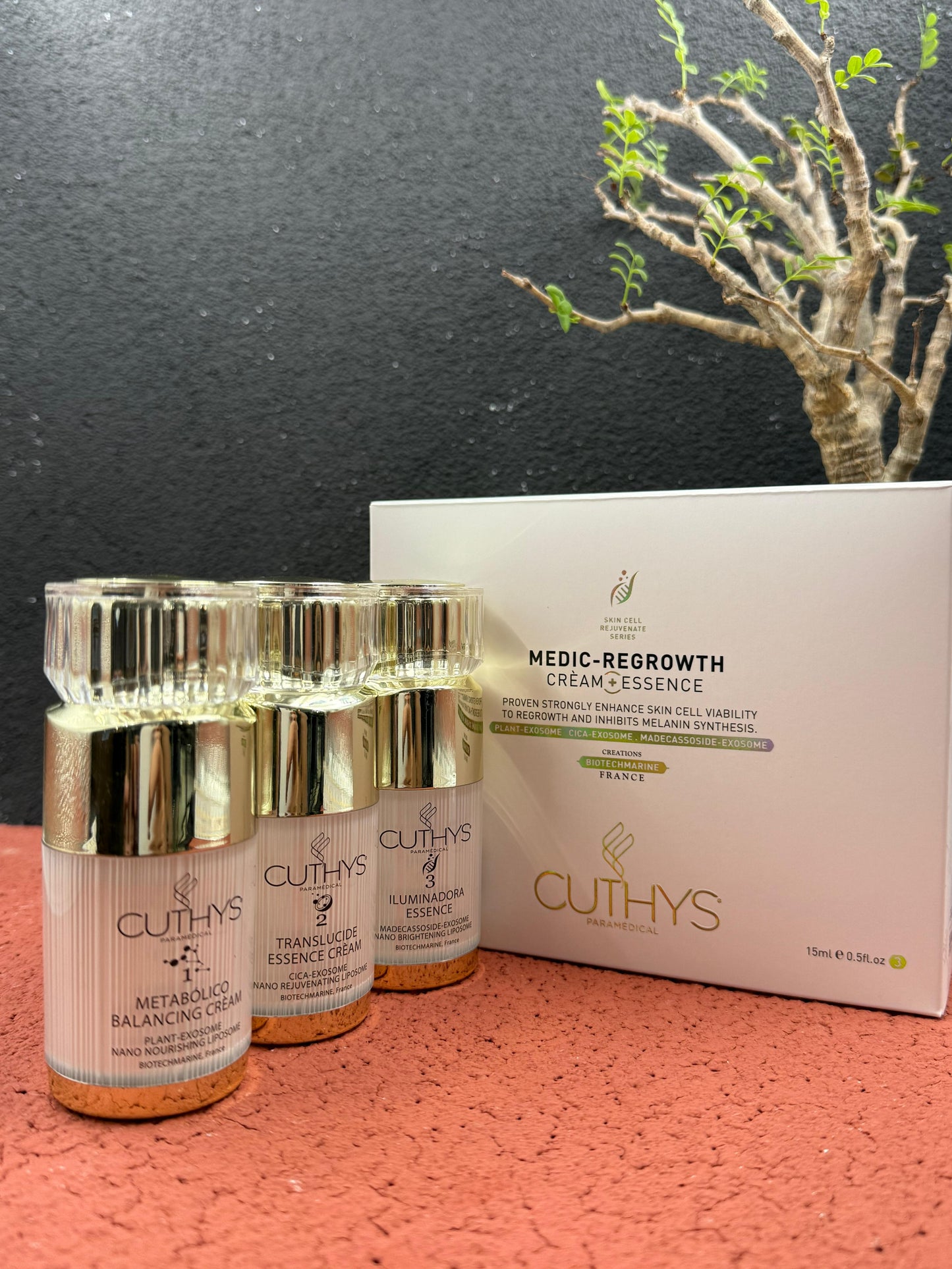 CICA-EXOSOME 無創植物外泌體醫學復修法套裝 15ml x3