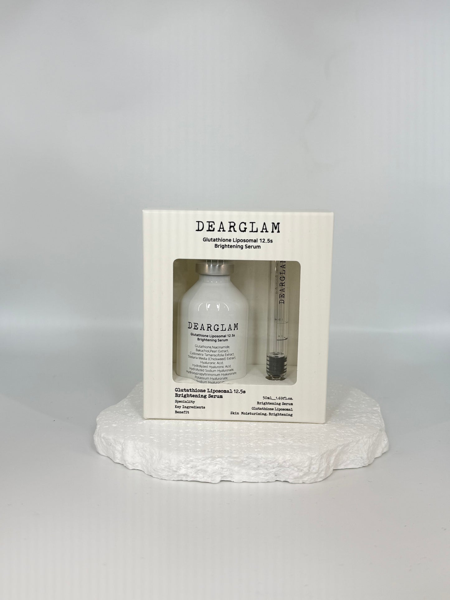 DEARGLAM Glutathione Liposomal 12.5sBrightening Serum穀胱甘肽微脂體 12.5 煥白光采精華液 (50mL)