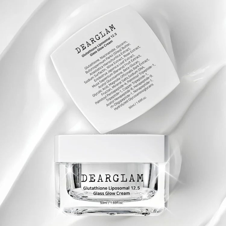 DEARGLAM Glutathione Liposomal 12.5Glass Glow Cream穀胱甘肽微脂體 12.5 琉璃水光面霜 (50mL)